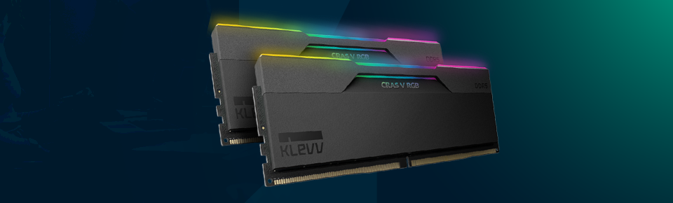 Klevv Cras V RGB DDR5-9600 C46 Memory klevv cras v rgb ddr5-9600 c46 memory
