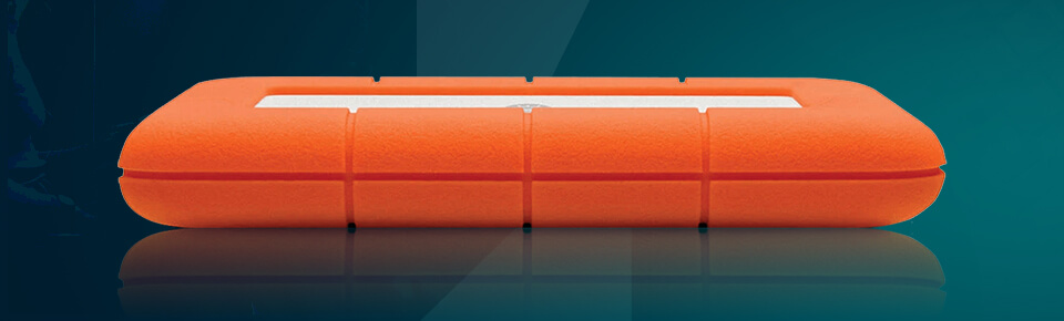 LaCie Rugged Mini side view lacie rugged mini side view