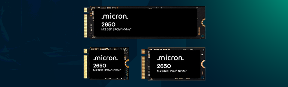Micron 2650 SSD form factors micron 2650 ssd different form factors