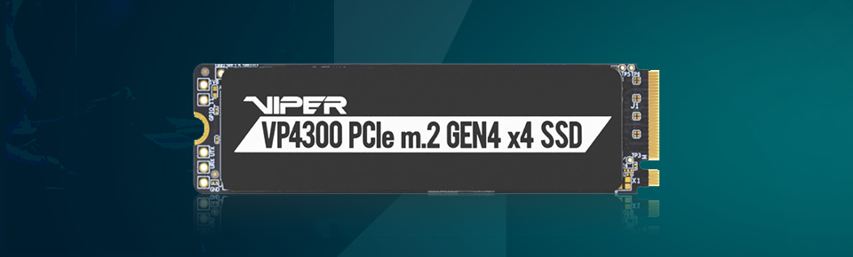 Patriot Viper VP4300 SSD patriot viper vp4300 ssd