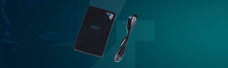 pny rp60 portable ssd with cable