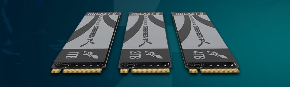 sabrent rocket 5 ssd storage sizes