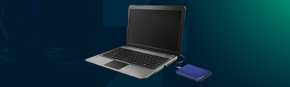 seagate backup plus slim hdd connected