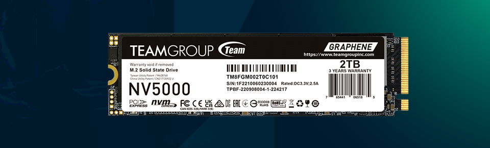 Teamgroup NV5000 SSD teamgroup nv5000 ssd